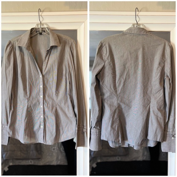 Express Design Studio Button Up Dress Shirt - Picture 4 of 11